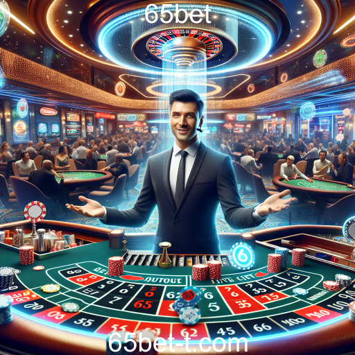 A Emoção do Cassino Ao Vivo no 65bet